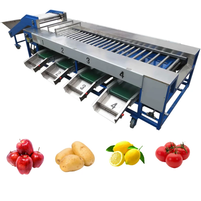 Sorteringsmaskin för frukt och grönsaker