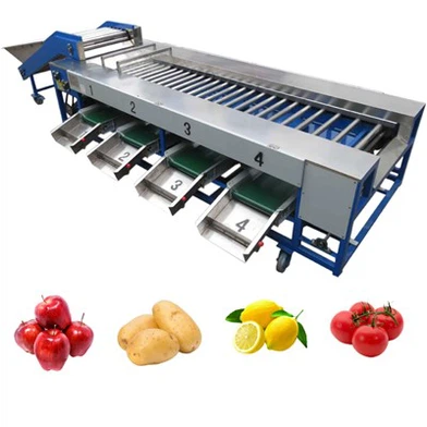 Sorteringsmaskin för frukt och grönsaker